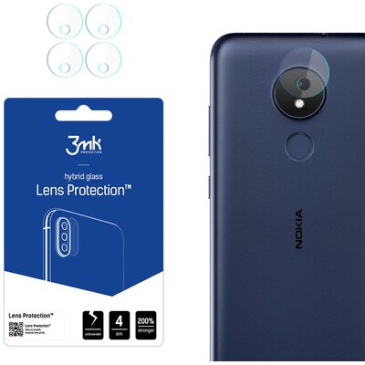 3MK Lens Protect Nokia C21 Plus Ochrona na obiektyw aparatu 4szt 3M003413-0