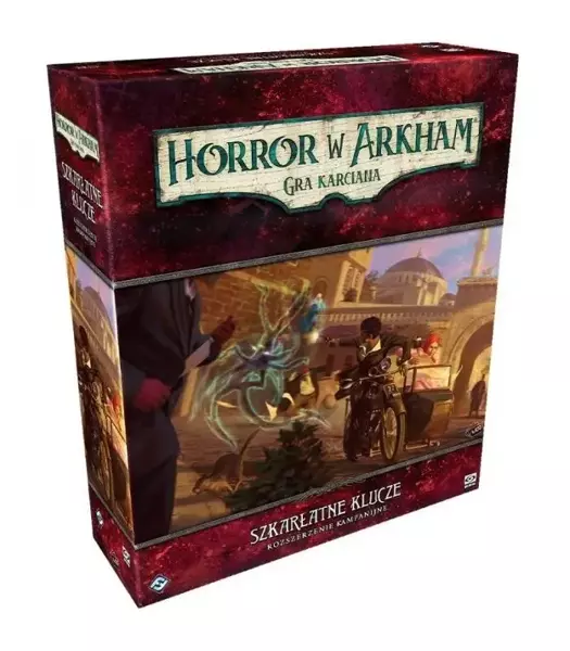 Galakta Horror w Arkham LCG Szkarłatne klucze Rozszerzenie