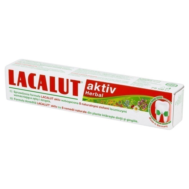 Natur Produkt Lacalut Aktiv Herbal 75 ml