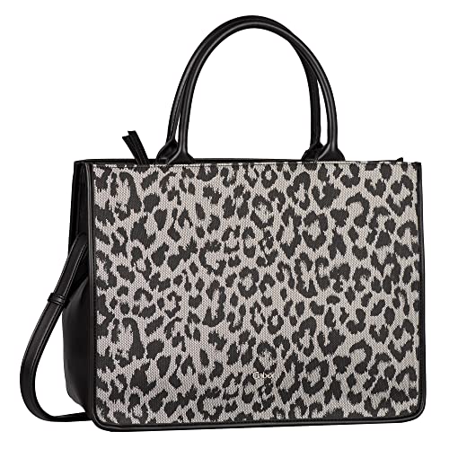 Gabor bags Alana Shopper damski, Leo Grey, L (DE), Leo Grey, l