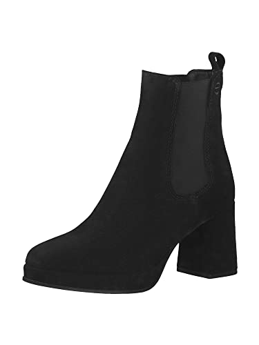Tamaris Damskie sztyblety 1-1-25301-20, czarny, 37 EU