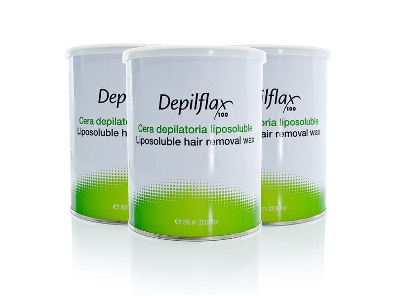 DEPILFLAX 100 WOSK DO DEPILACJI PUSZKA NATURAL 800 ML 107469
