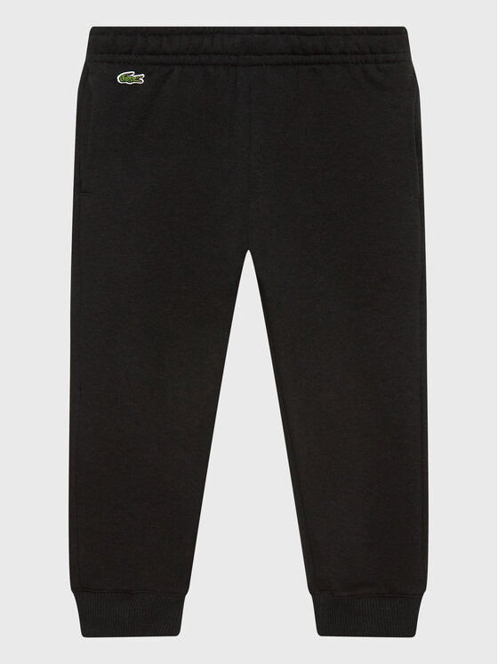Lacoste Spodnie dresowe XJ9728 Czarny Regular Fit