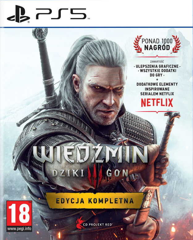 Wiedźmin 3 Dziki Gon - Edycja Kompletna GRA PS5