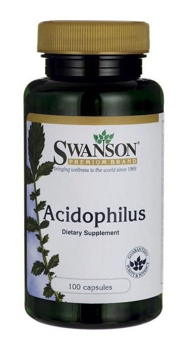 SWANSON Acidophilus 100kaps - suplement diety