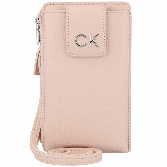 Calvin Klein Damskie akcesoria podróżne RE-LOCK potrójnie składana portfel, róża wiosenna, rozmiar uniwersalny