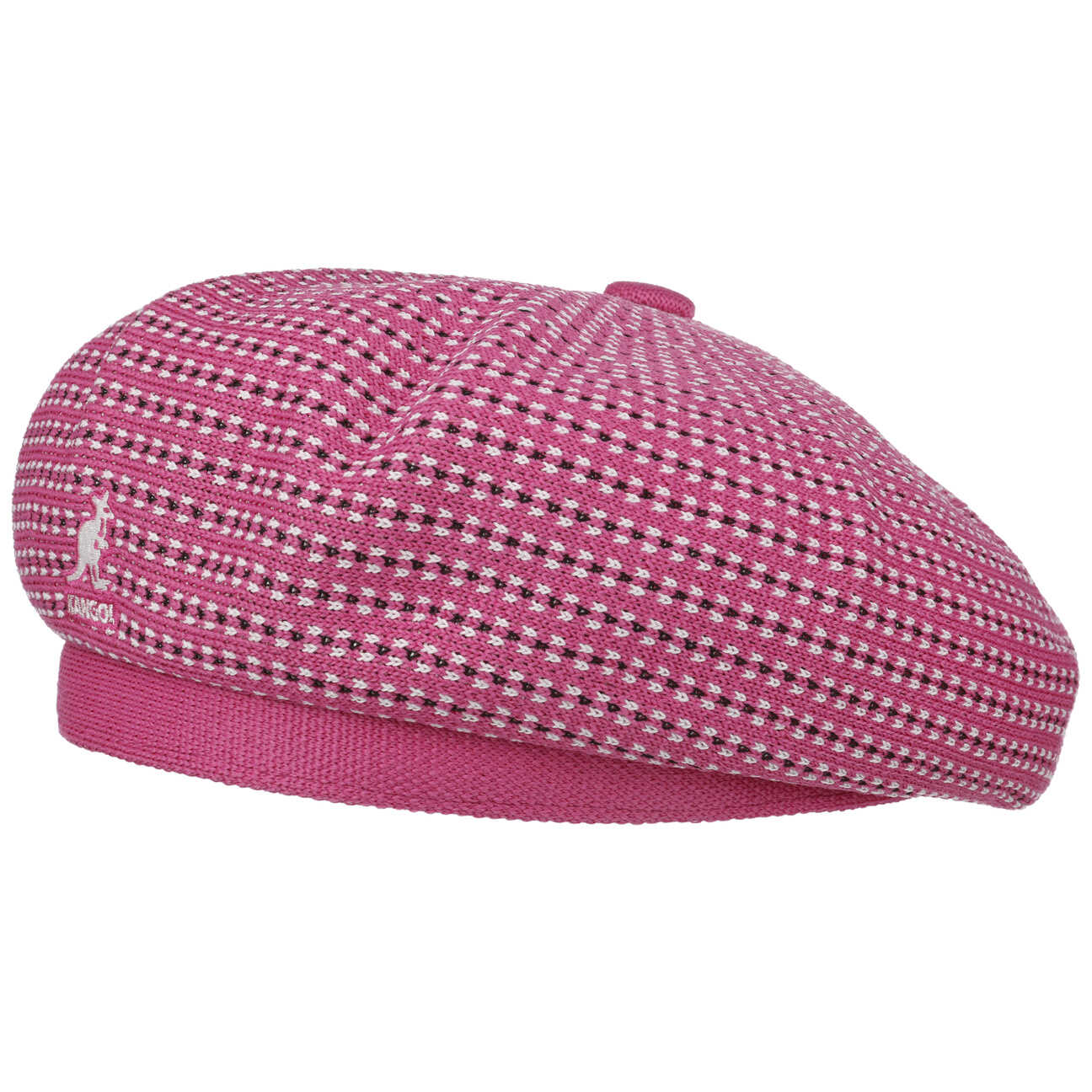 Czapka Baskijska Preppy Jax by Kangol, intensywny róż, XL (60-61 cm)