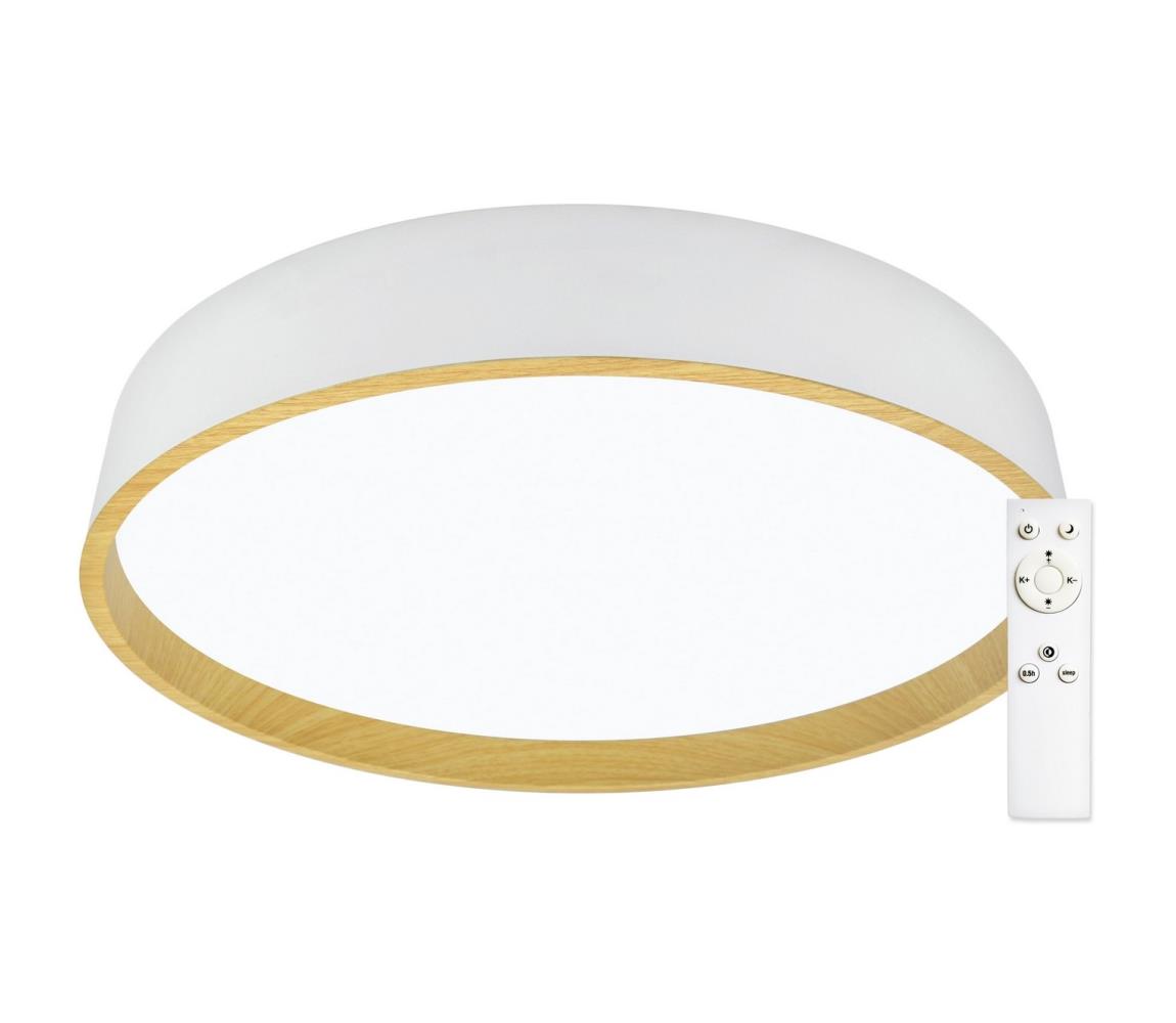Top Light - LED Plafon ściemnialny DEKOR LED/51W/230V + pilot biały/beżowy