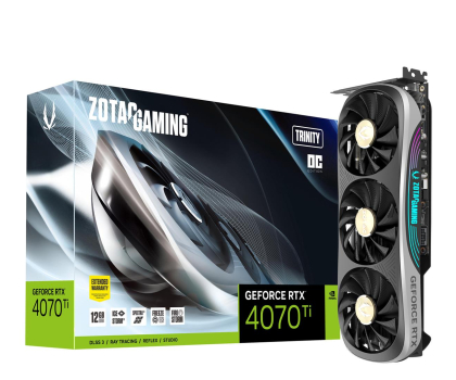 ZOTAC GAMING GeForce RTX 4070 Ti Trinity OC ZT-D40710J-10P