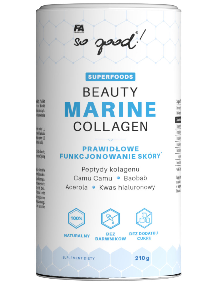 FA So good! Beauty Marine Collagen, kolagen morski, 210g