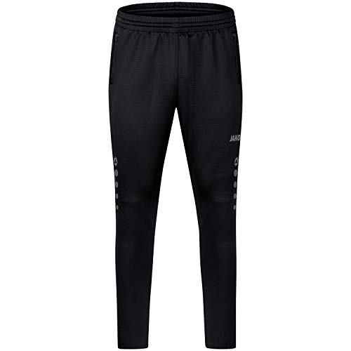 JAKO Damskie spodnie treningowe Challenge Premium damskie czarny/kamienny szary. 38