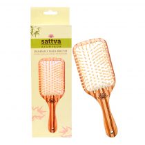 Sattva Zestaw wcierka do włosów + bambusowa szczotka 100 ml + 1 szt.