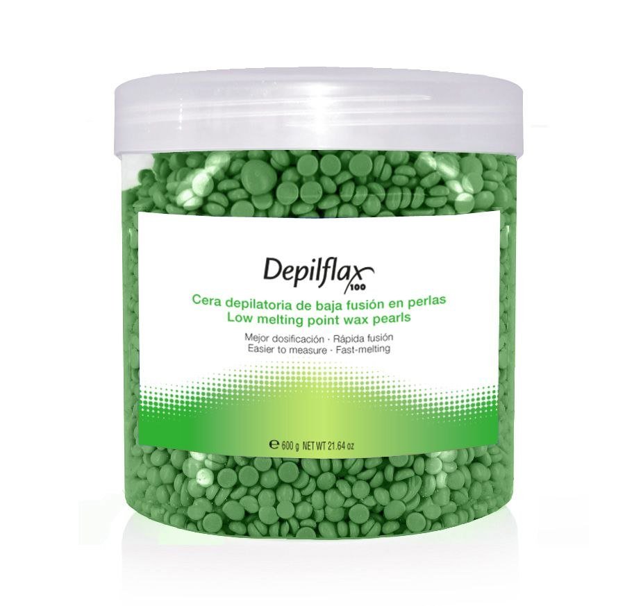 DEPILFLAX WOSK TWARDY BEZPASKOWY DO DEPILACJI PEREŁKA 600G VEGE 122584