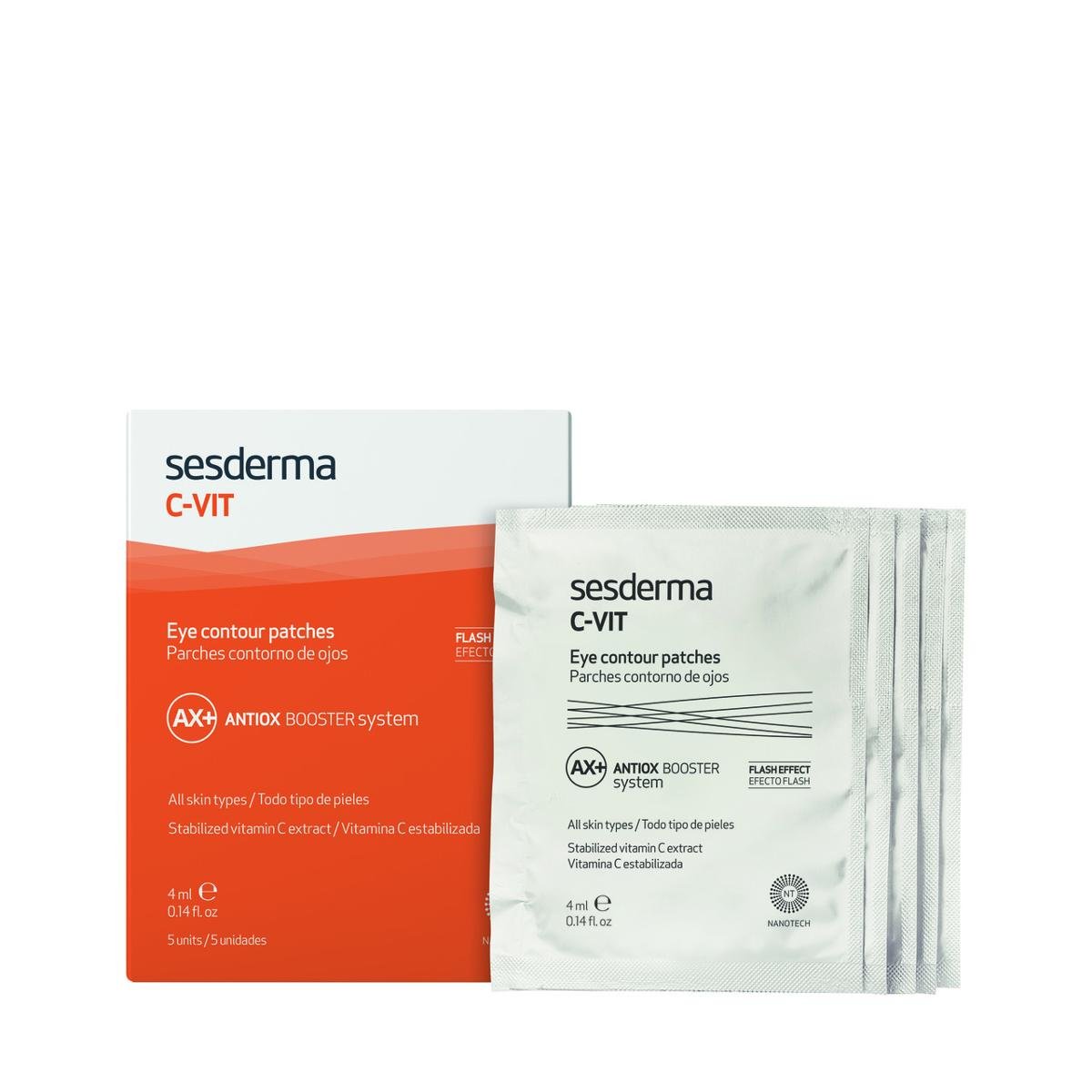 SesDerma C-VIT Płatki pod oczy 5x4 ml