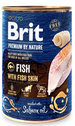 Brit Premium By Nature Fish with Fish Skin 800g