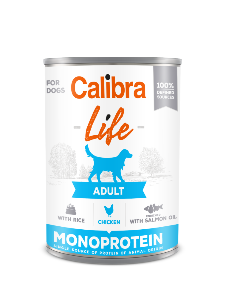 CALIBRA Dog Life Adult Chicken with rice 400g