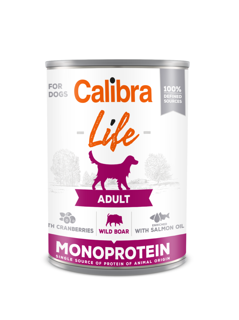 CALIBRA Dog Life Adult Wild boar with cranberries 400g