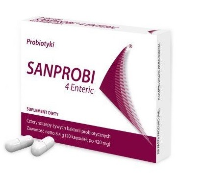 Sanum POLSKA SANPROBI 4 ENTERIC 20 kaps 3481141