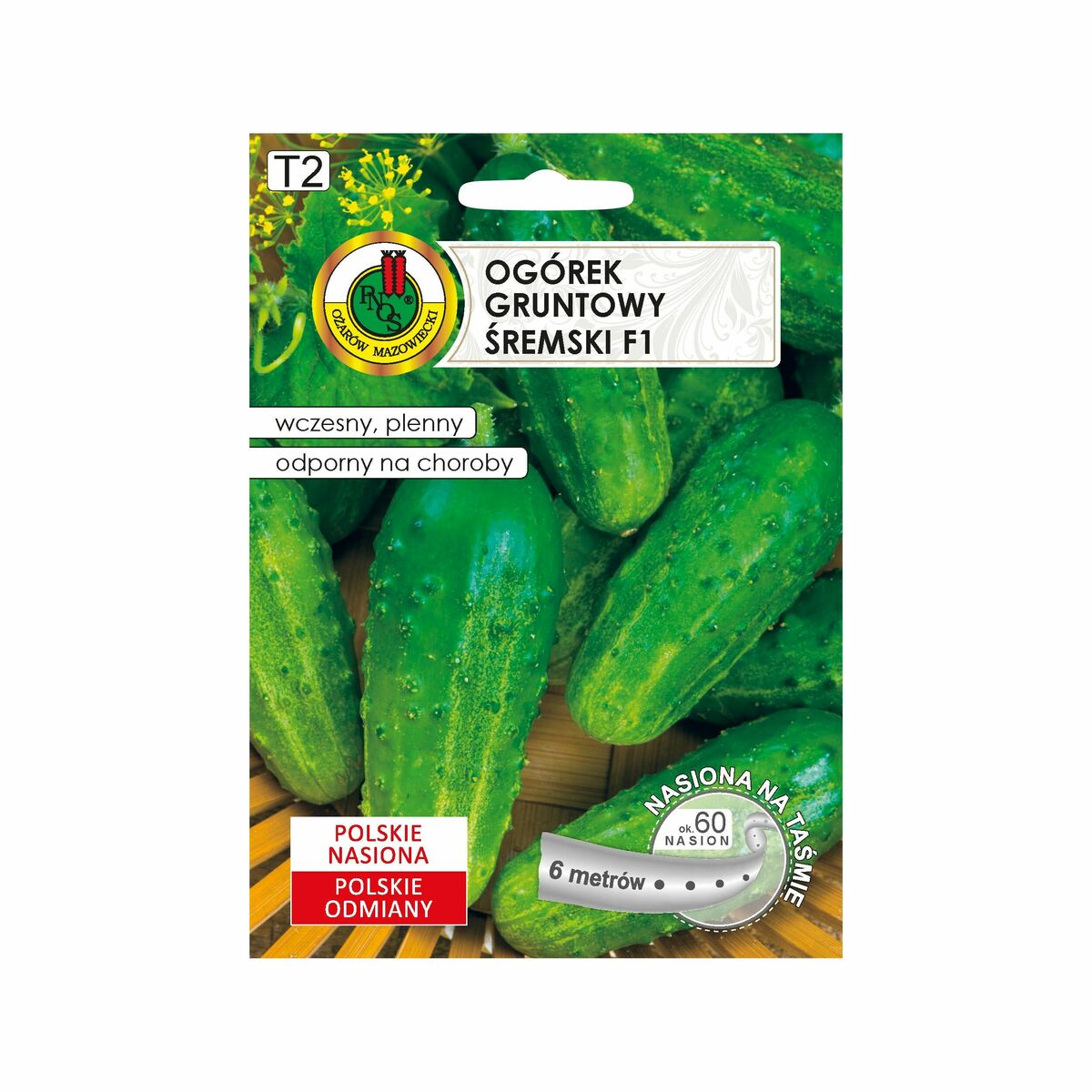 Pnos Ogórek Gruntowy Śremski F1 6 m