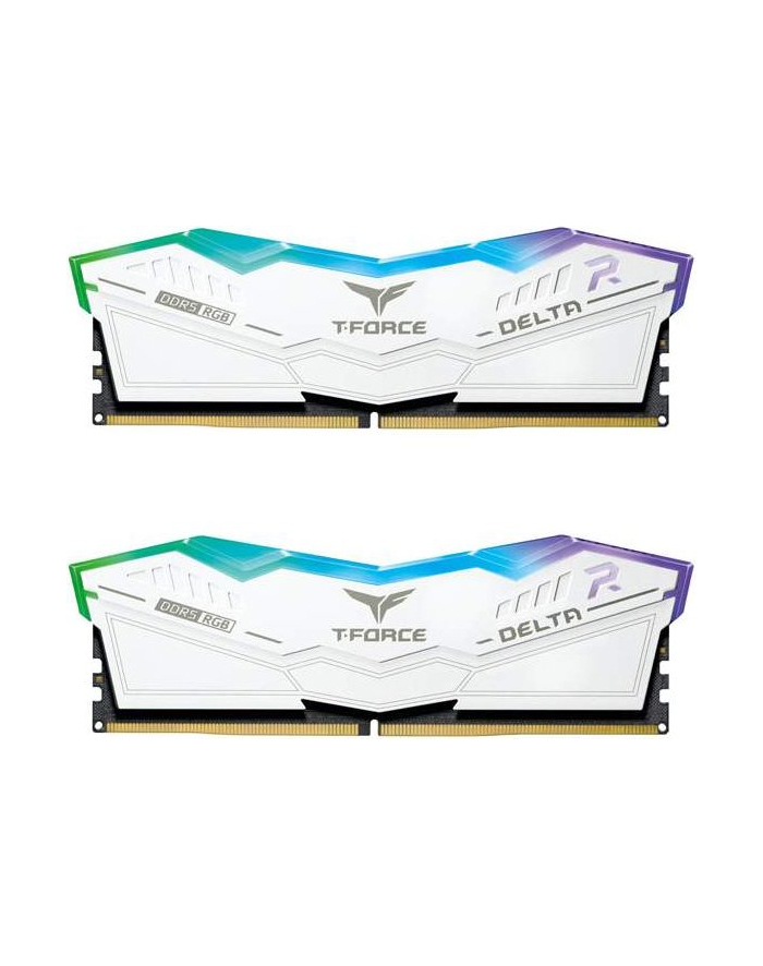 Team Group DDR5 - 32GB - 5200 - CL - 40 - Dual Kit, Memory (White, FF4D532G5200HC40CDC0, Delta RGB)