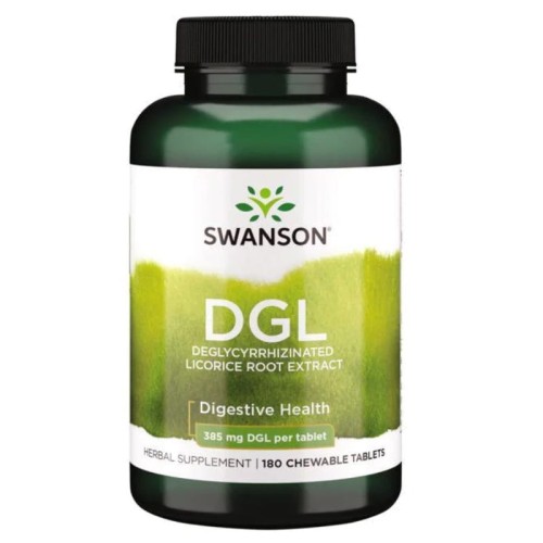 SWANSON DGL (Lukrecja) 385mg 180kaps