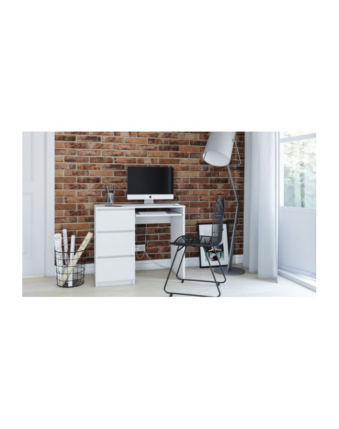 top e shop BIURKO LIMA LEWE BIAŁY MAT