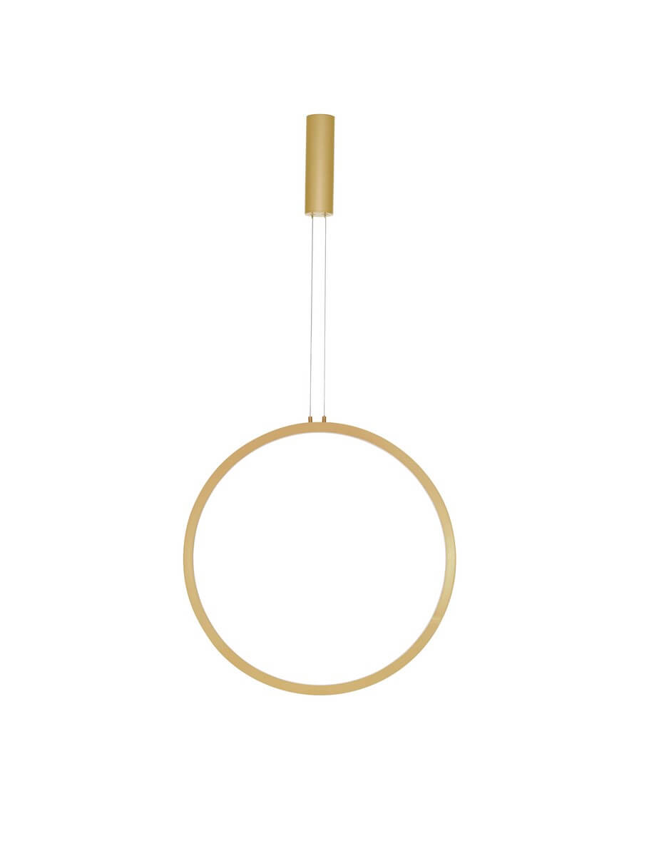 Sypialniana lampa wisząca LE42775 nad łóżko LED 35W złota