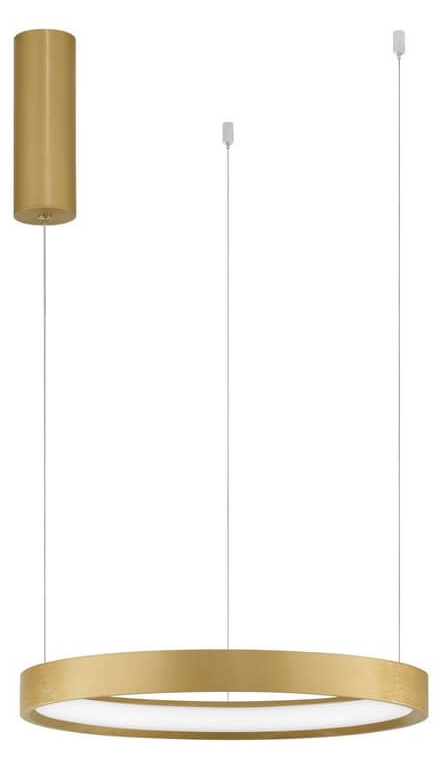 Lampa wisząca LE42789 obręcz nad stolik LED 30W złota