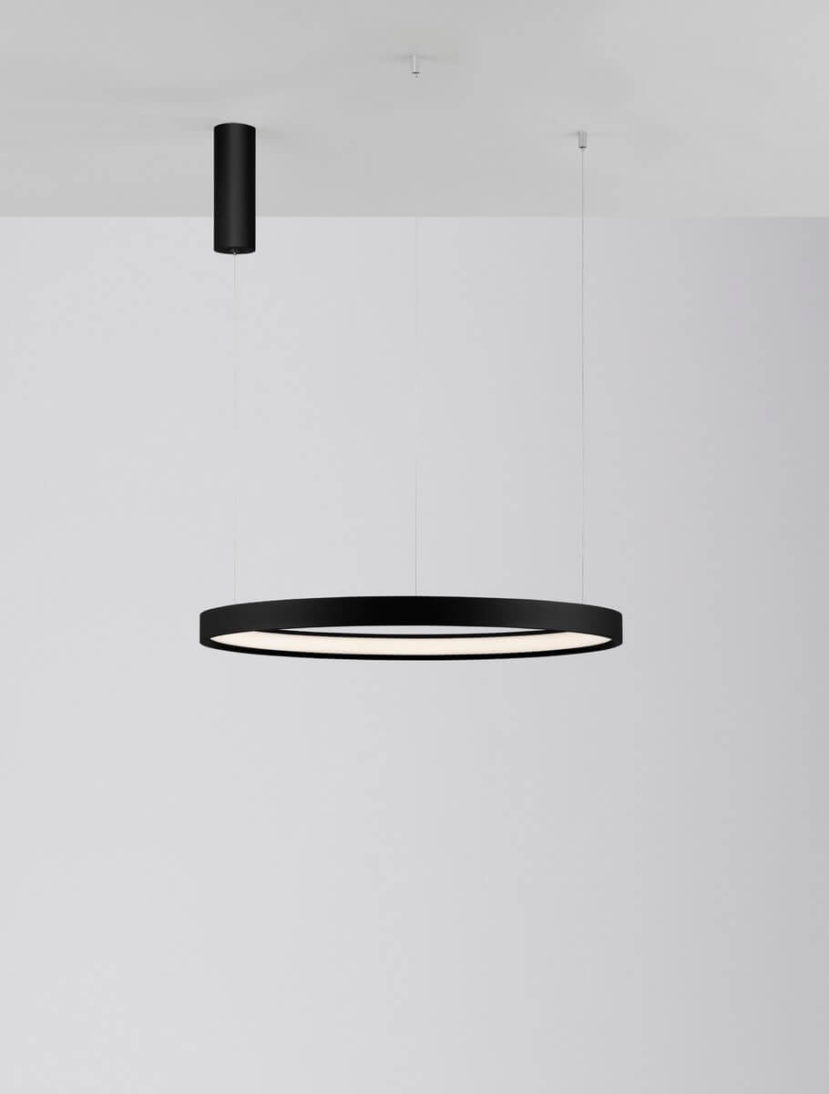 Pokojowy żyrandol LE42794 metalowy LED 42W czarny