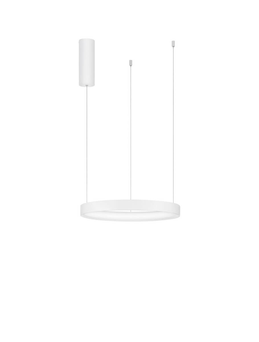Lampa wisząca okrągła LE42795 pierścień LED 30W biały