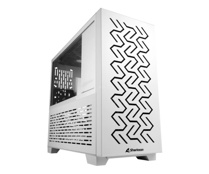 Sharkoon MS-Z1000, gaming tower case (Kolor: BIAŁY, tempered glass side panel)