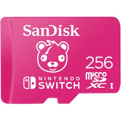 Karta pamięci SANDISK 256GB microSDXC do Nintendo Switch Fortnite Edition
