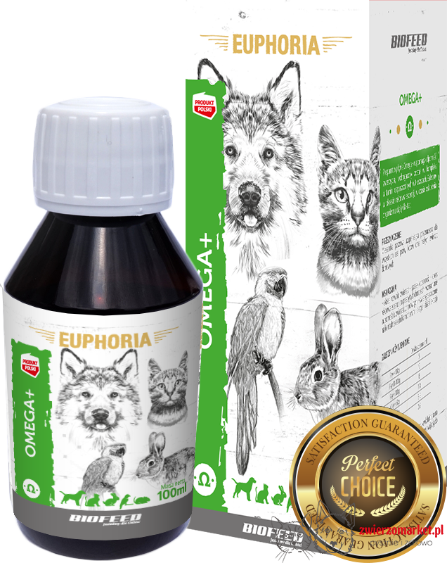 Фото - Інше для котів і кішок Biofeed EUPHORIA Omega+ suplement diety 100ml 