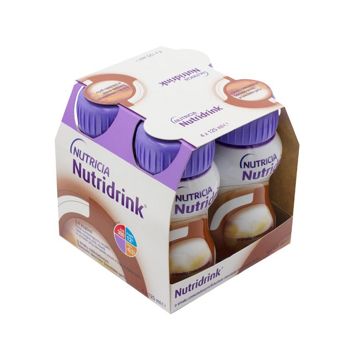 NUTRICIA POLSKA SP. Z O.O. Nutridrink o smaku czekoladowym 4x125ml