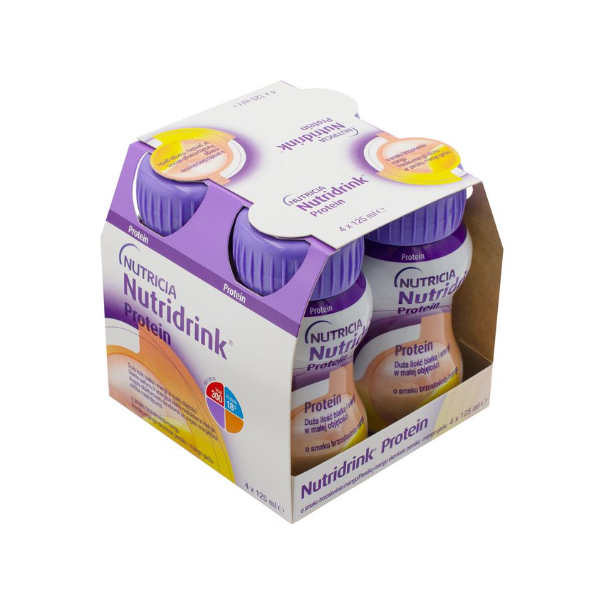 N.V.Nutricia Nutridrink Protein o smaku brzoskwiniowym-ma