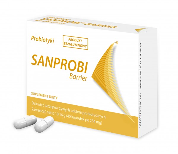 SANUM POLSKA SP. Z O.O. Sanprobi Barrier 40 Kapsułek