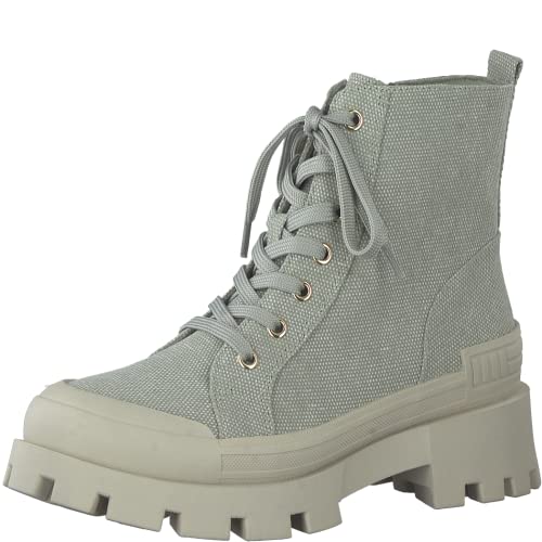 Marco Tozzi Modne buty damskie, 2-25221-20, sznurowane kozaki, Moss Comb, 42 EU, Moss Comb, 42 EU