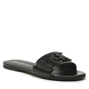 Opinie o Klapki Calvin Klein Jeans - Flat Sandal Slide Hw YW0YW00952 Black BDS