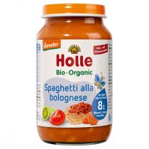 Holle Obiadek Spaghetti alla Bolognese po 8. miesiącu 220 g Bio