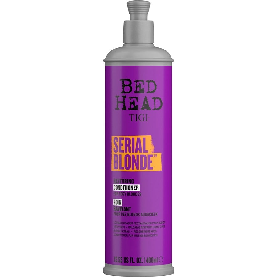Tigi Bed Head Serial Blonde szampon odbudowujący włosy do włosów blond i z balejażem 970 ml