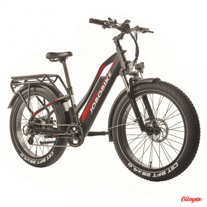 JOBOBIKE Rower elektryczny Robin Fatbike black DAMSKI 2022