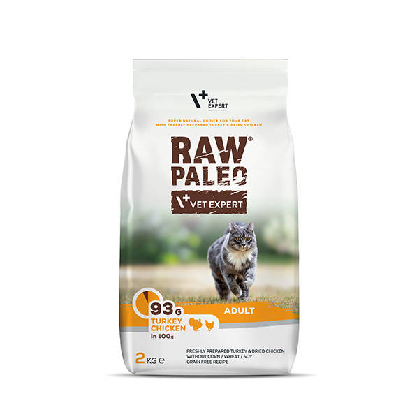 Vetexpert RAW PALEO ADULT CAT 2kg