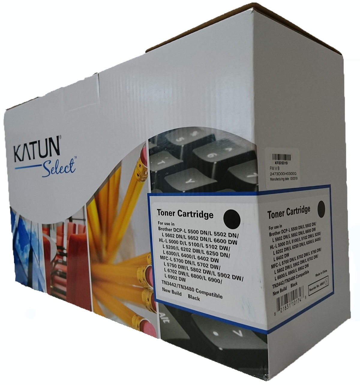 Katun Toner do Brother DCP L 5500 DN DCP L 6600 DW | czarny black | Select 48631