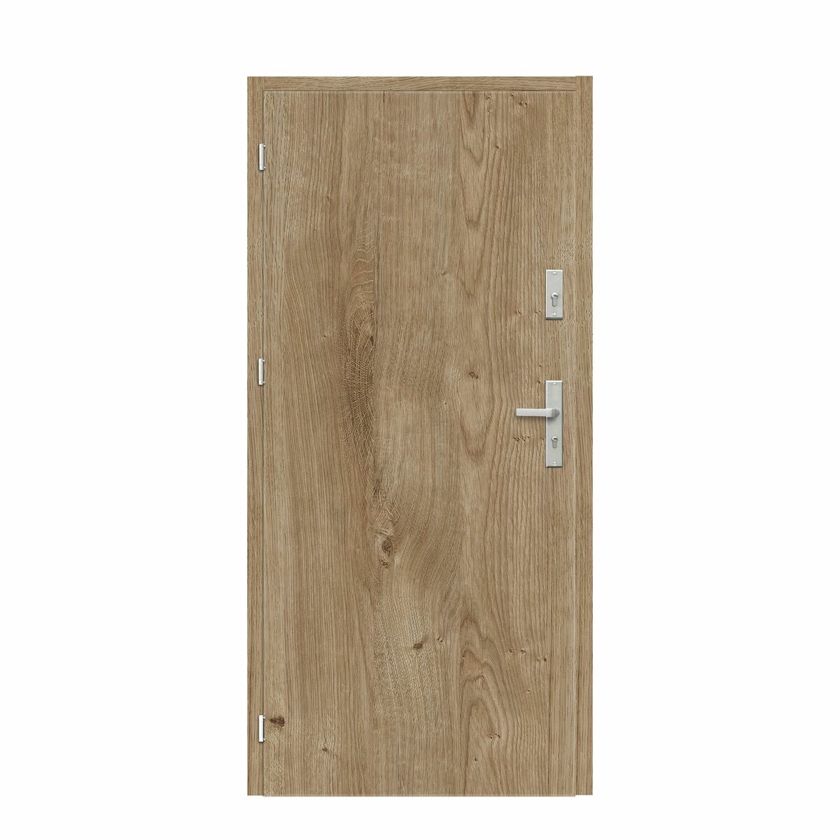 Drzwi wewnętrzne wejściowe MDF RC2 32dB Eris Set dąb wiosenny 90 lewe