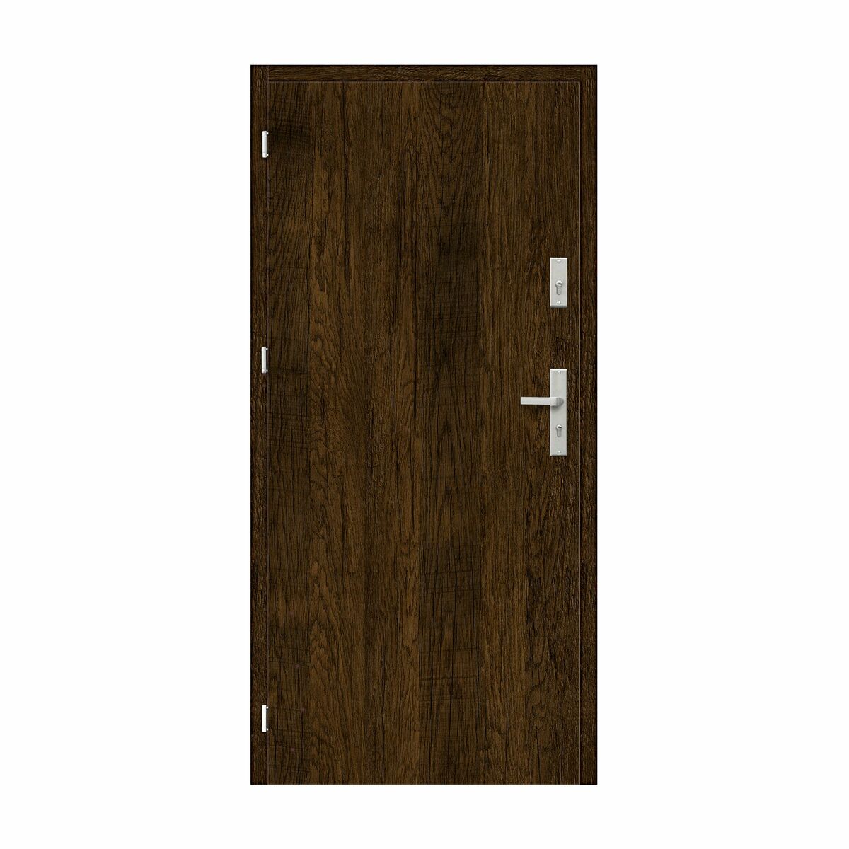 Drzwi wewnętrzne wejściowe MDF RC2 32dB Eris Set orzech san marino 80 lewe