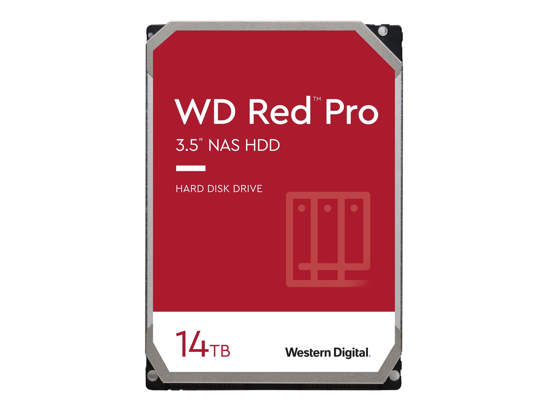 WDC WD141KFGX Dysk twardy WD Red Pro, 3.5, 14TB, SATA/600, 7200RPM, 256MB cache