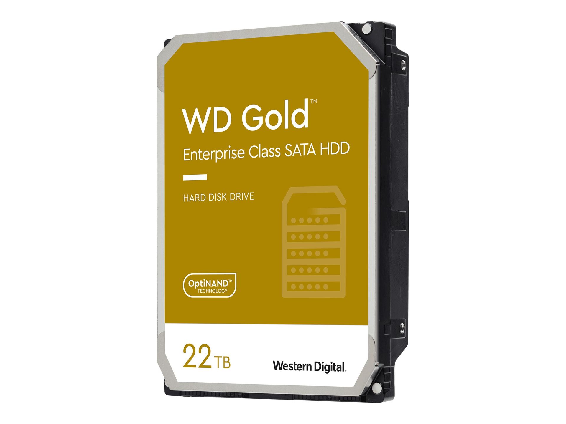 WD Gold Enterprise Class 22TB SATA 6Gb/s HDD 3.5inch internal 7200Rpm 512MB Cache 24x7 Bulk