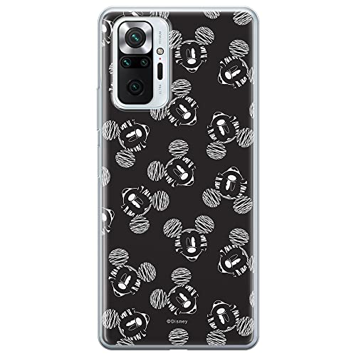 ERT GROUP etui na telefon Xiaomi REDMI NOTE 10 PRO, case oryginalny i oficjalnie licencjonowany przez Disney, wzór Mickey 012, optymalnie dopasowane, plecki z TPU