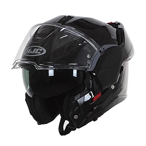 HJC, modułowy kask motocyklowy I100 metal black, XL
