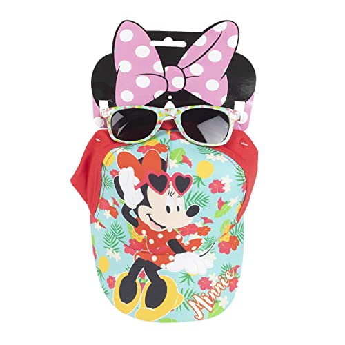 Zestaw Gorra + gafas sol Minnie Disney